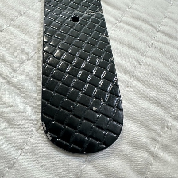 A/X Armani Exchange 100% Leather Glossy Black Belt Size S main image 9